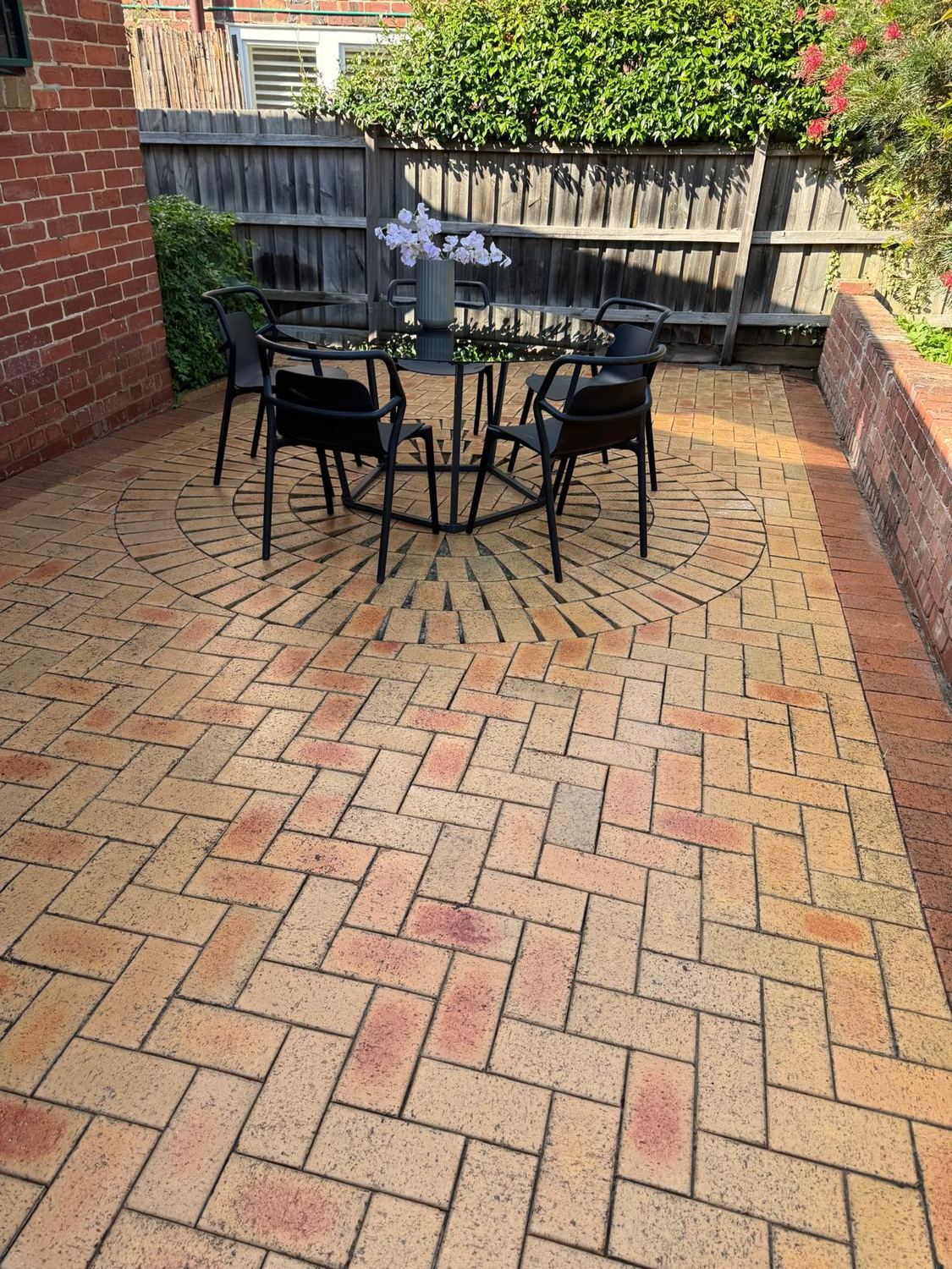 PrimePane pressure cleaning paving