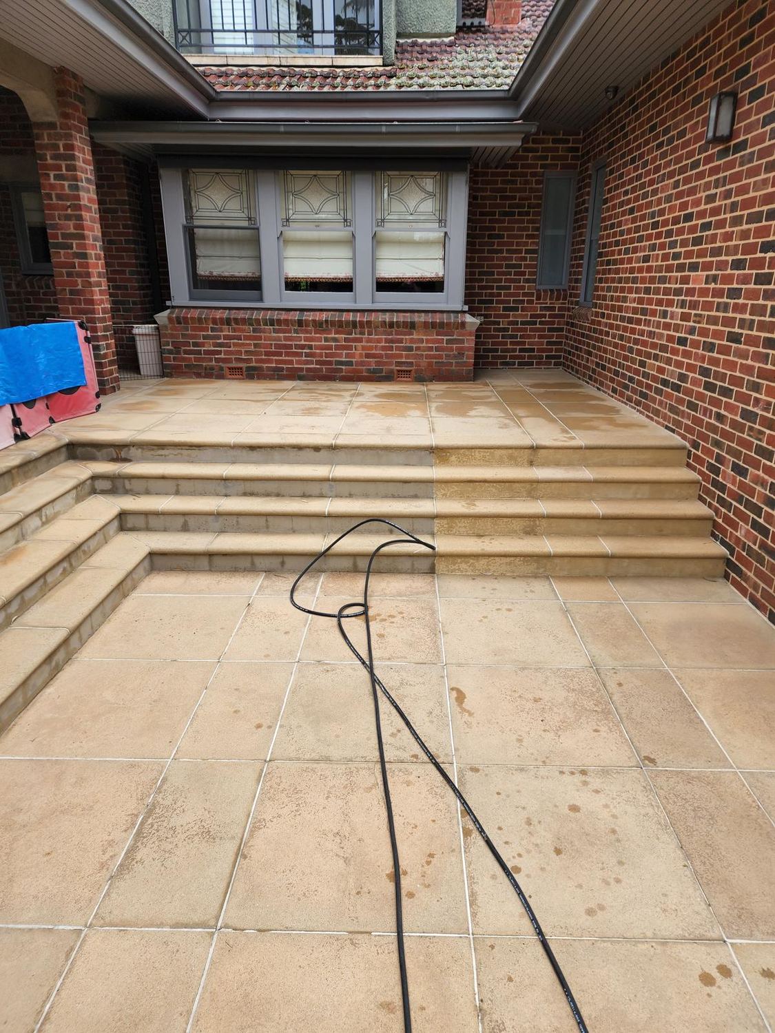 PrimePane pressure cleaning steps