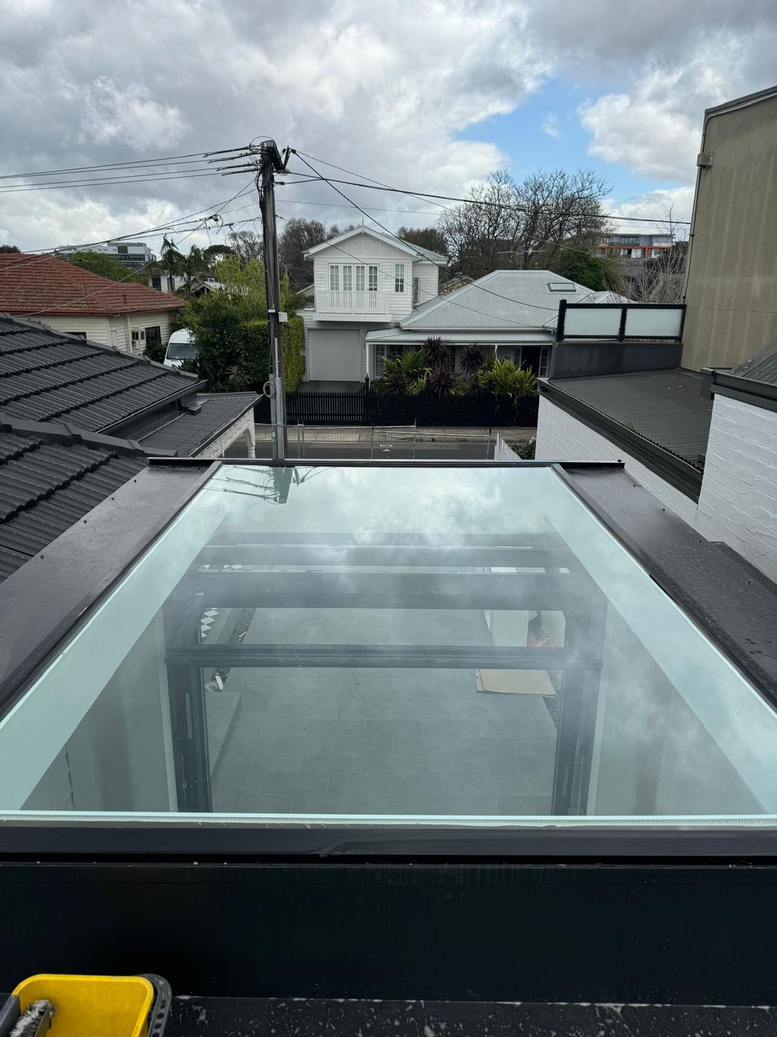 PrimePane glass roof cleaning detail