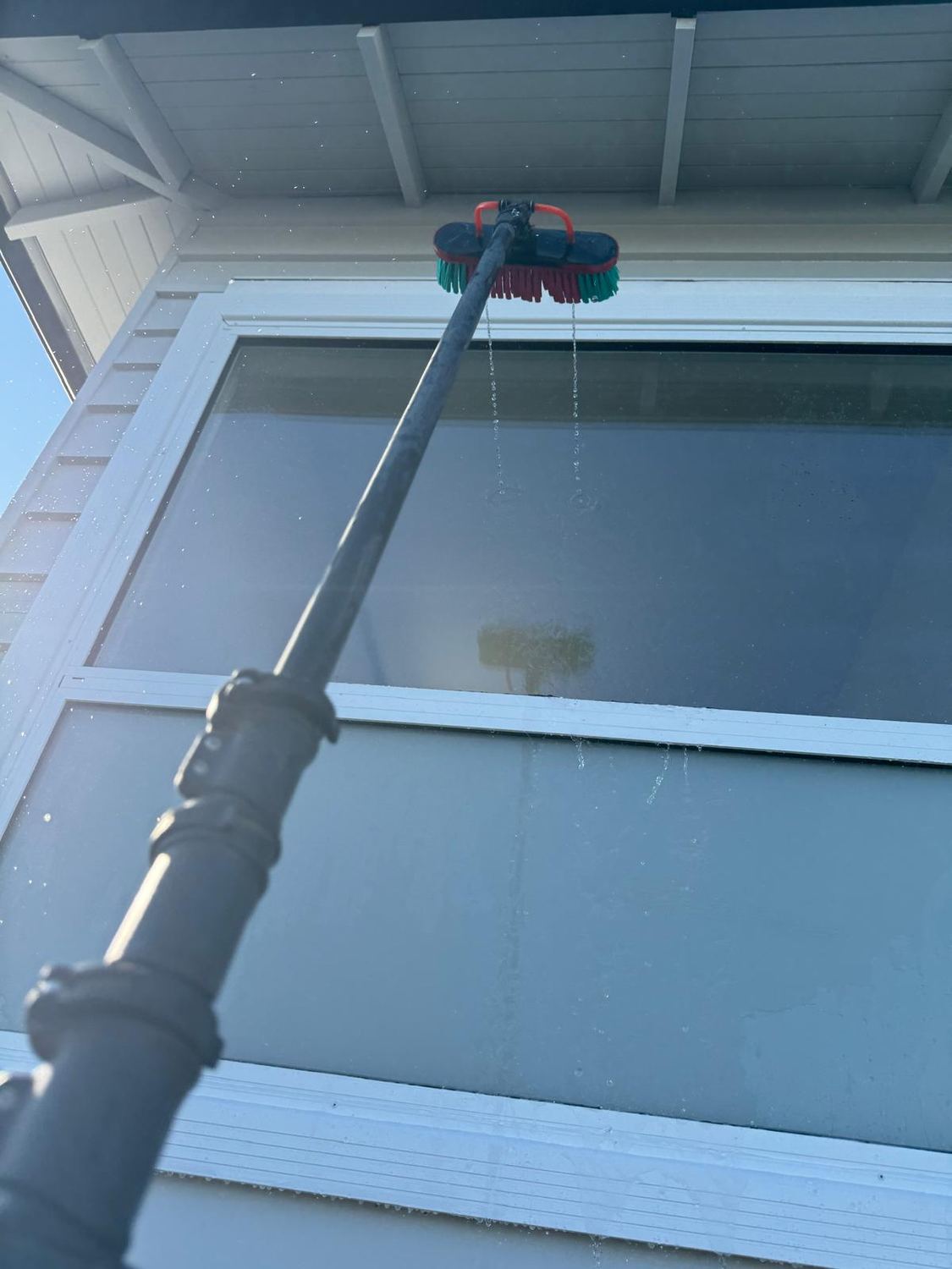 PrimePane window cleaning in progress