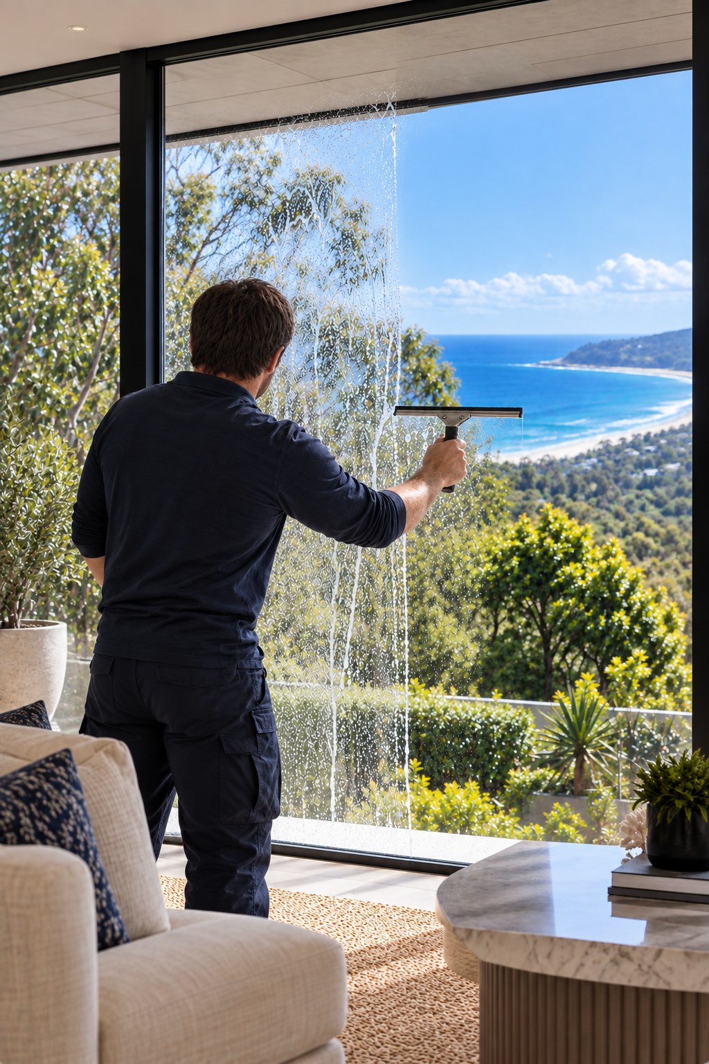 PrimePane client window cleaning project